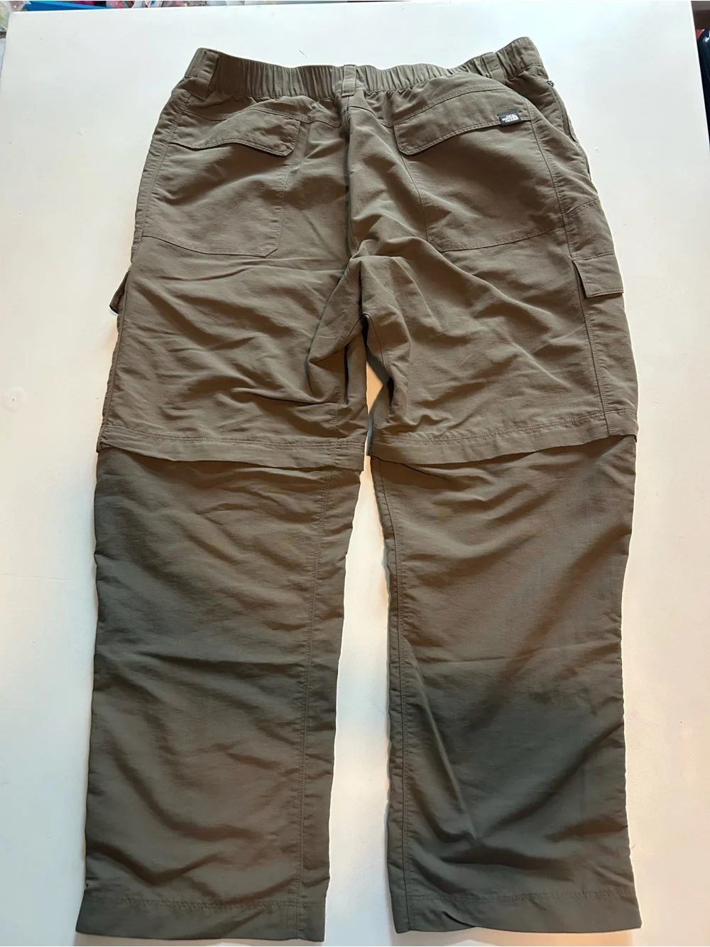 The North Face Men’s Convertible Cargo Pants in Olive